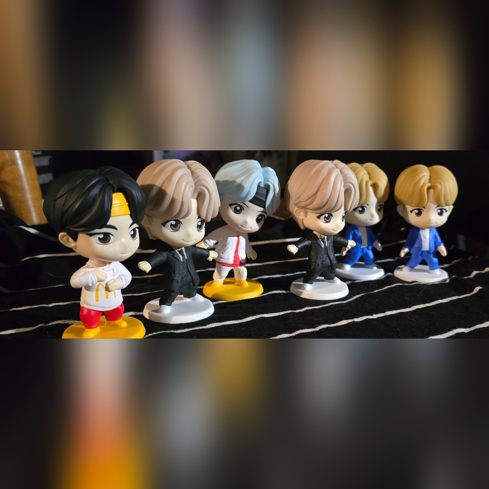 Tiny Tam Mcdonald's Figures